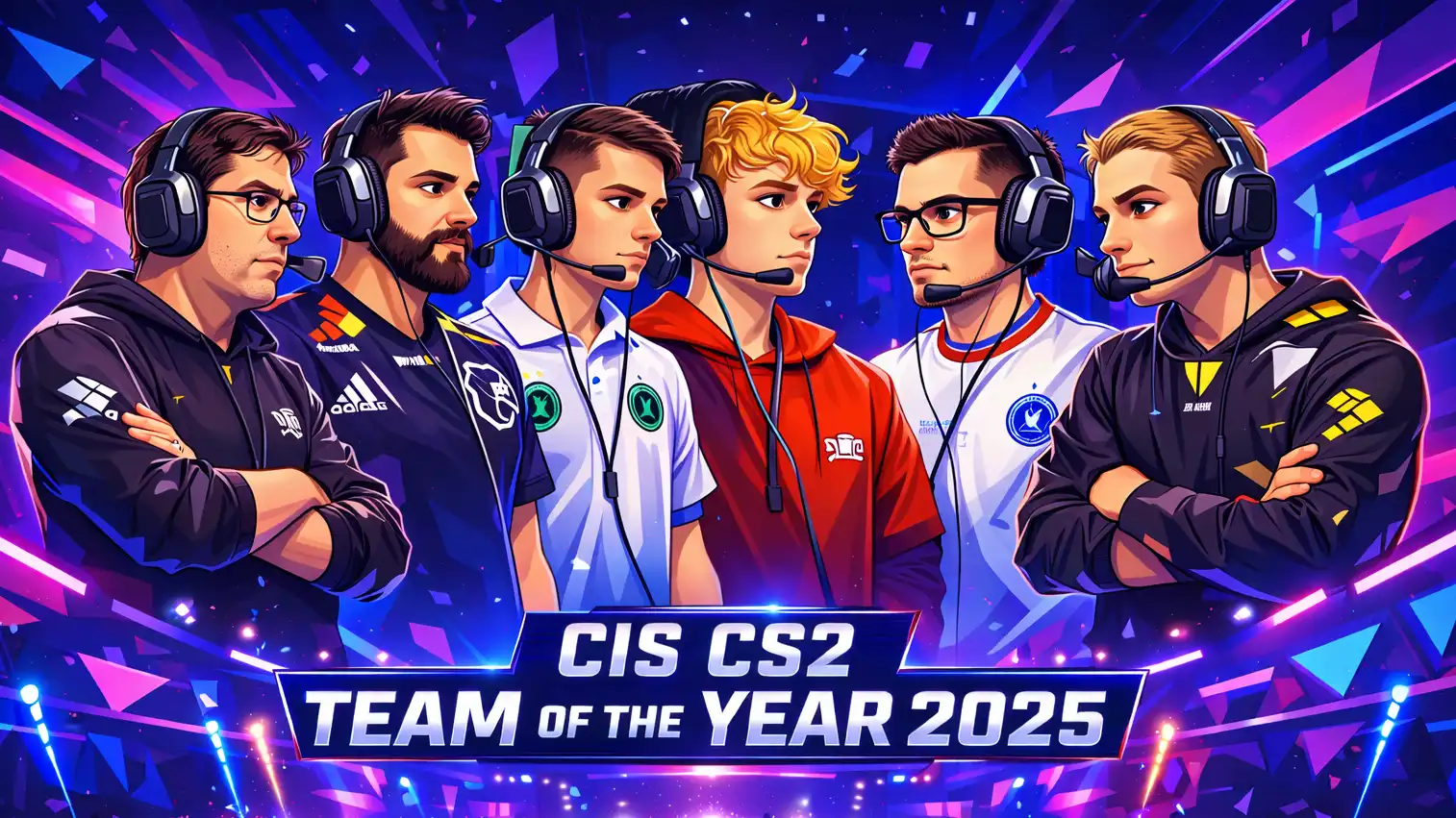CIS CS2 Team of the Year 2025 (Cybersport.ru pick) — ranked, role-based rewrite